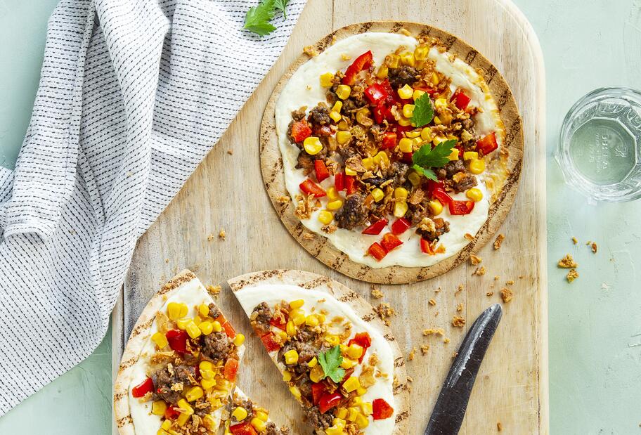 Mexikanischer Flammkuchen