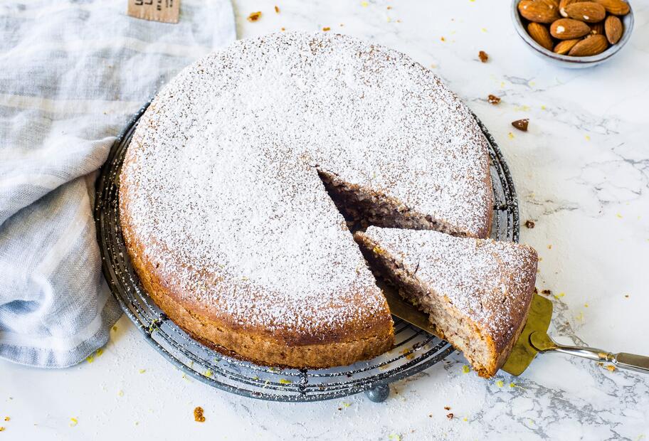 Veganer Mandelkuchen 