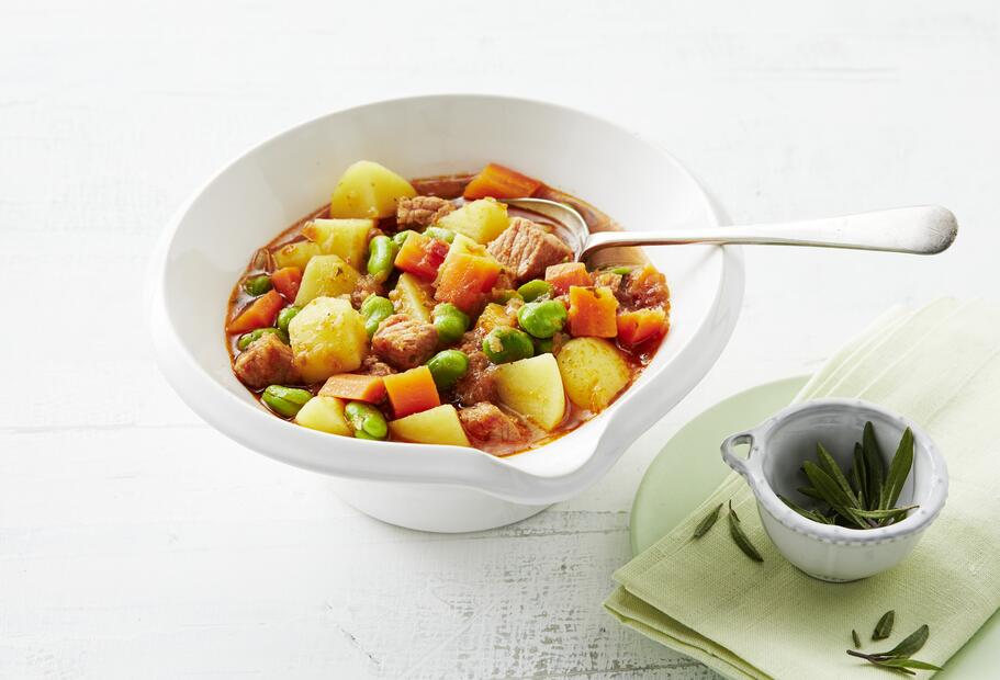 Bohneneintopf mit Kassler für den Thermomix® Bohneneintopf mit Kassler für den Thermomix®