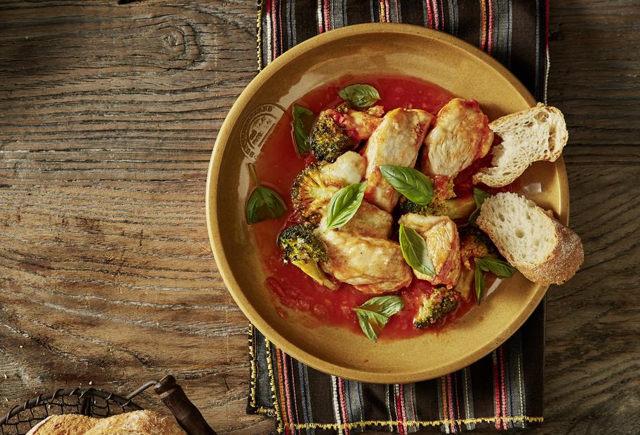 Low-Carb-Hähnchen all’arrabbiata