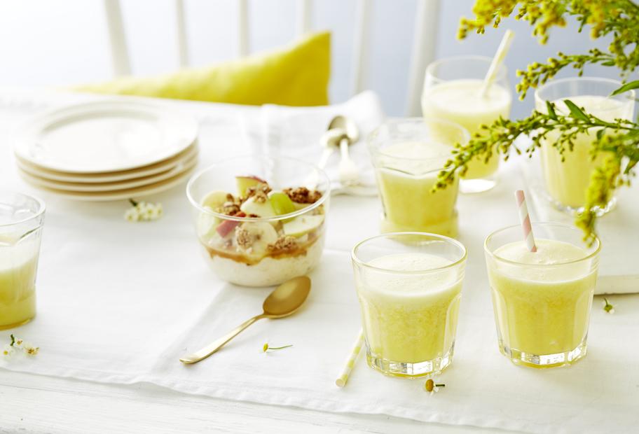 Ananas-Orangen-Shake