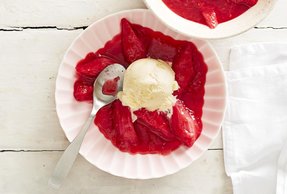 Rhabarber-Ingwer-Kompott