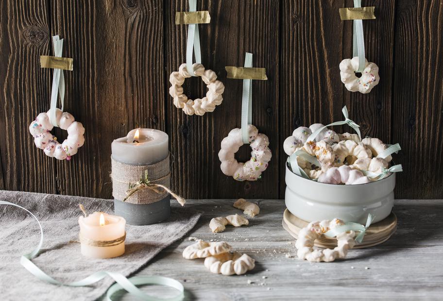 Zuckersüße Baiserkringel