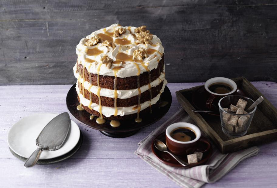 Karamell-Walnuss-Torte