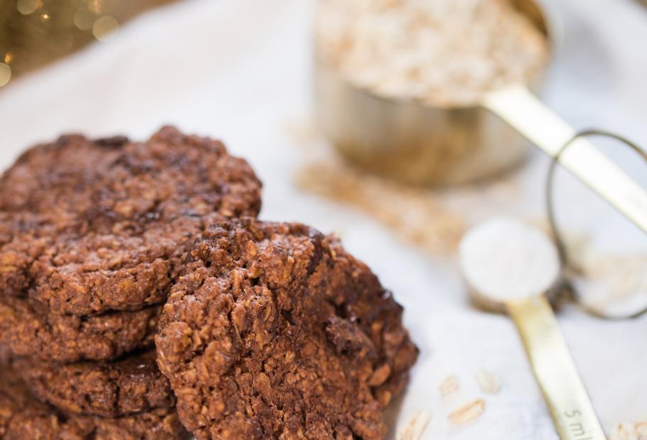 Vegane Schoko-Hafer-Kekse