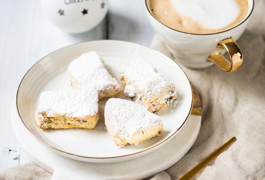 Veganes Stollenkonfekt
