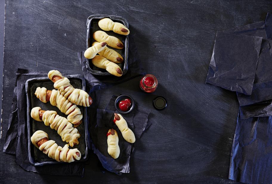 Halloween – Mumien und Finger