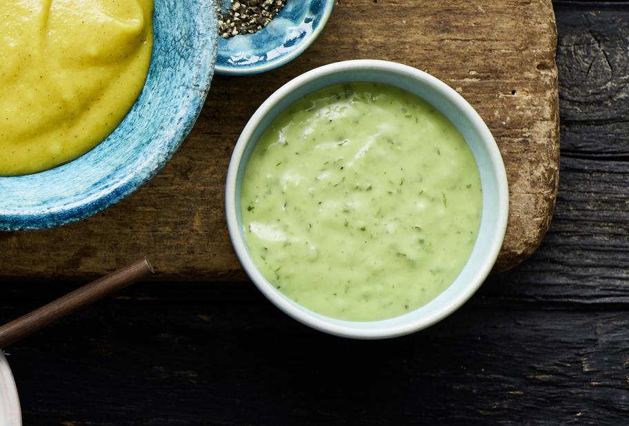 Kräuter-Aioli ohne Ei