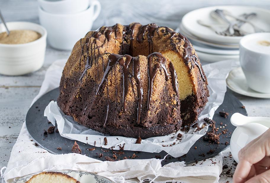 Low-Carb-Marmorkuchen mit Xylit