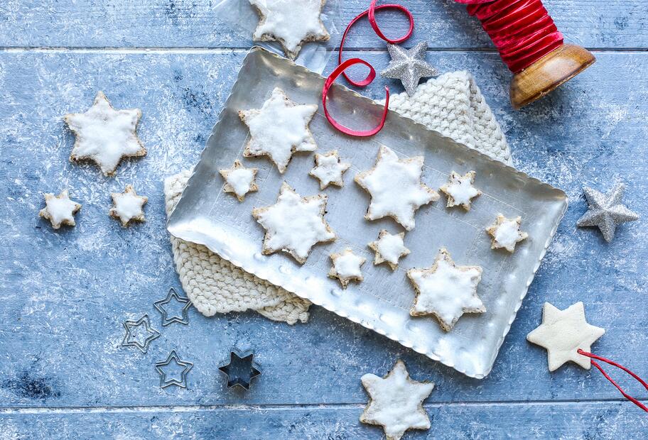 Zimtsterne ohne Zucker