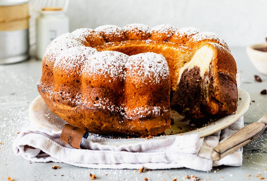 Marmorkuchen mit Buttermilch