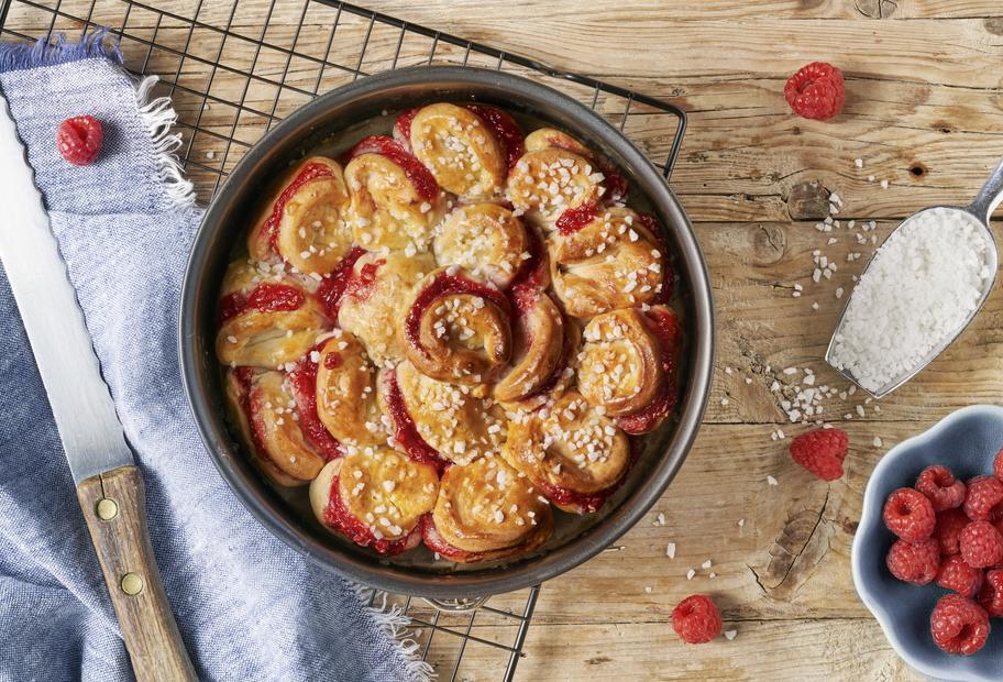 Süßes Mini-Zupfbrot