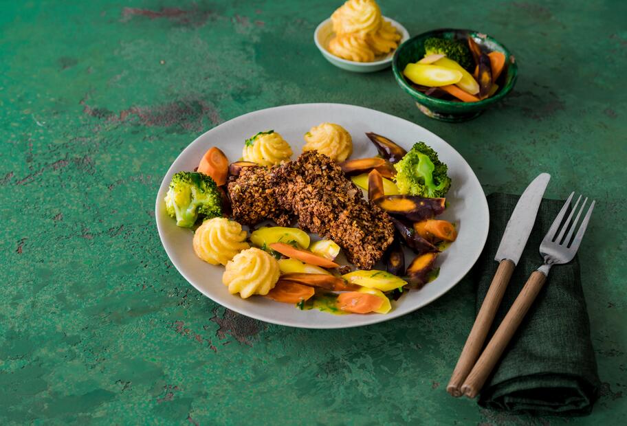 Vegetarischer Hackbraten