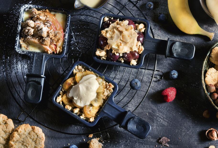 Süßer Banoffee-Pie im Pfännchen