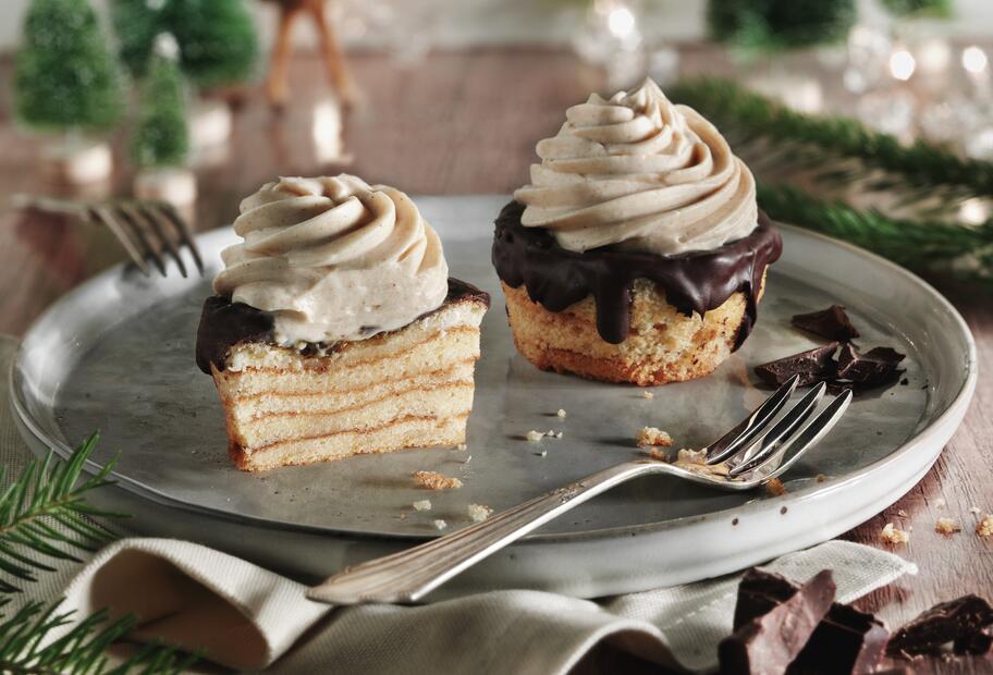 Baumkuchen-Cupcakes