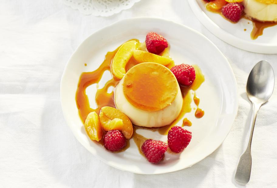 Panna cotta mit Espresso-Karamell