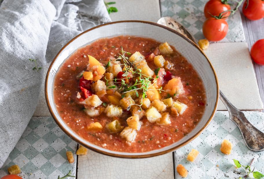Gazpacho wie in Spanien