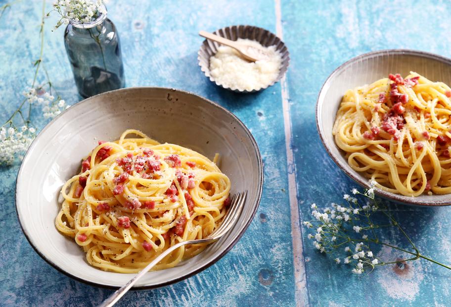 Spaghetti Carbonara im Thermomix® | ZAUBERTOPF