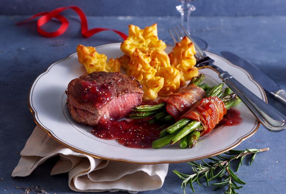 Weihnachtsfilet mit Zauberkartoffeln