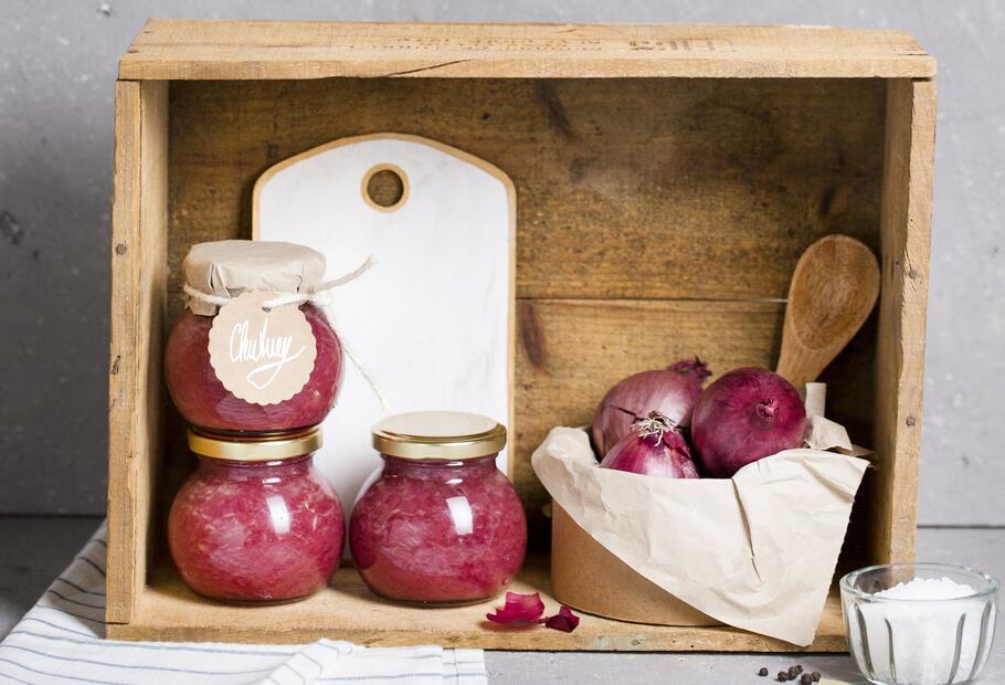 Rote-Zwiebel-Chutney
