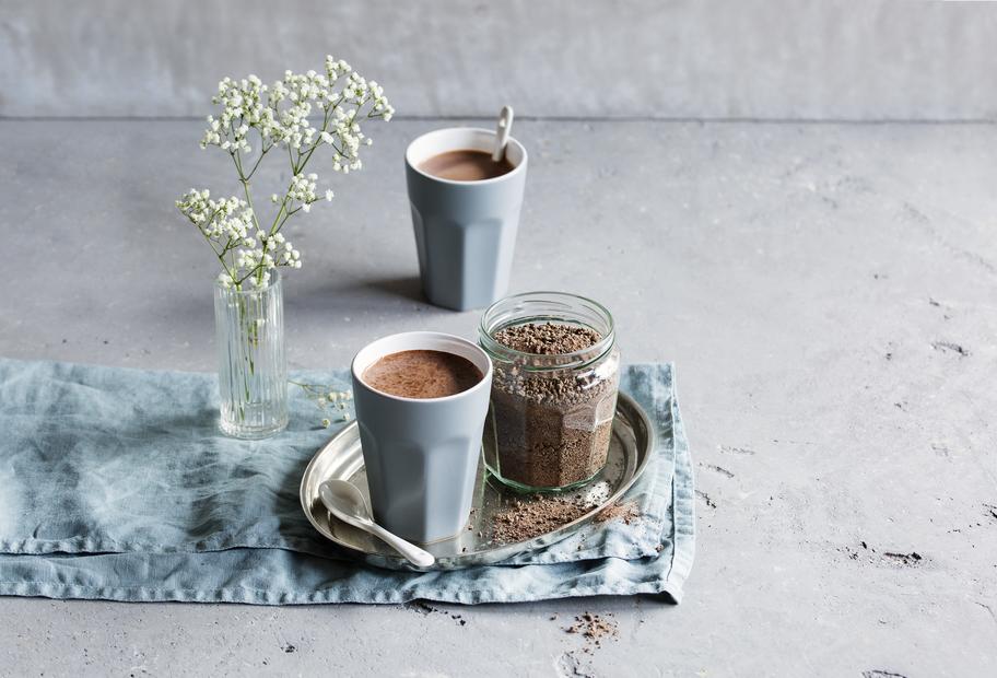 Trinkschokoladen-Pulver