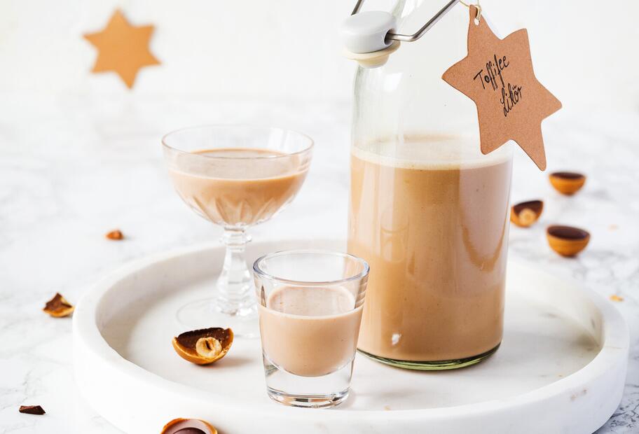 Cremiger „Toffifee“-Likör