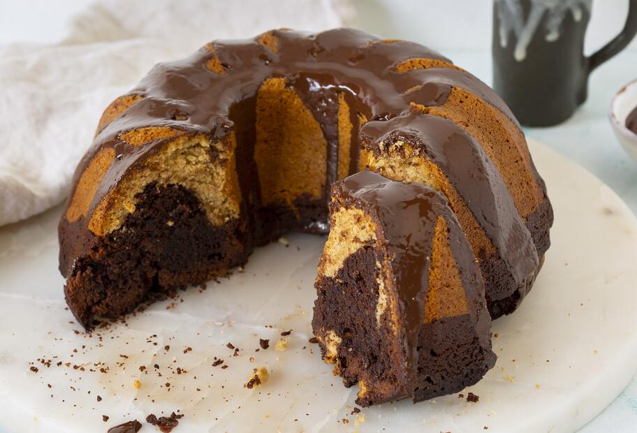 Veganer Marmorkuchen