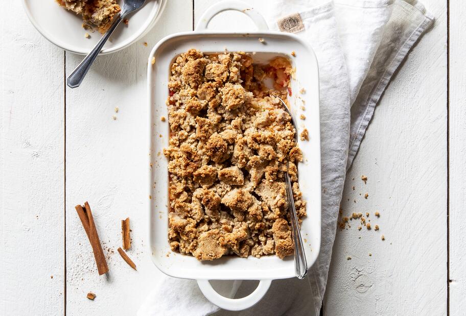 Low Carb Apple Crumble