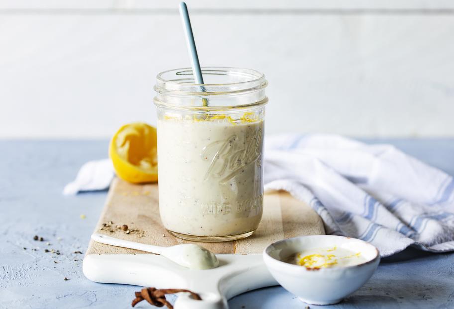 Vegane Low-Fat-Mayonnaise
