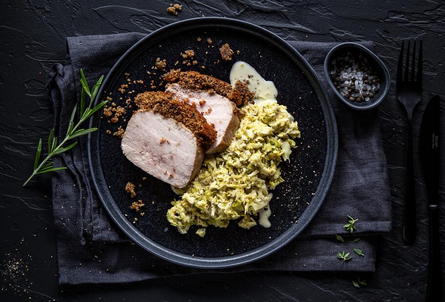 Schweinebraten mit Knusperkruste