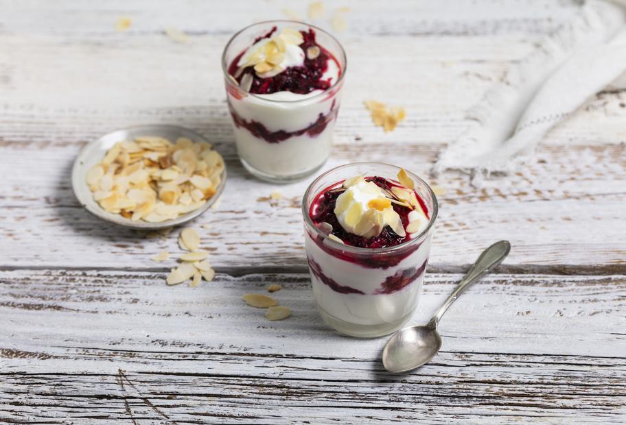 Skyr-Frucht-Dessert