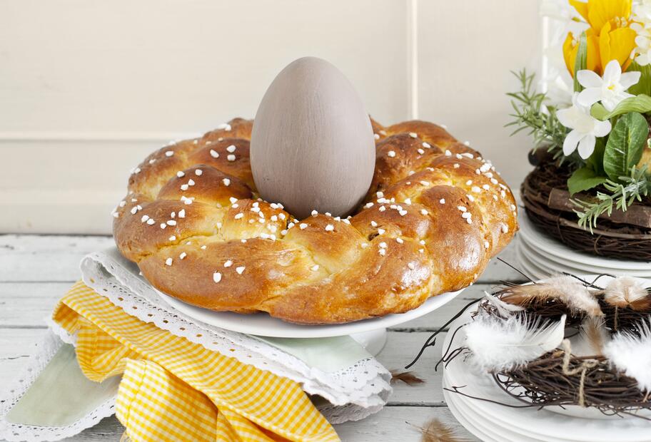Osterkranz mit dem Thermomix® | ZAUBERTOPF
