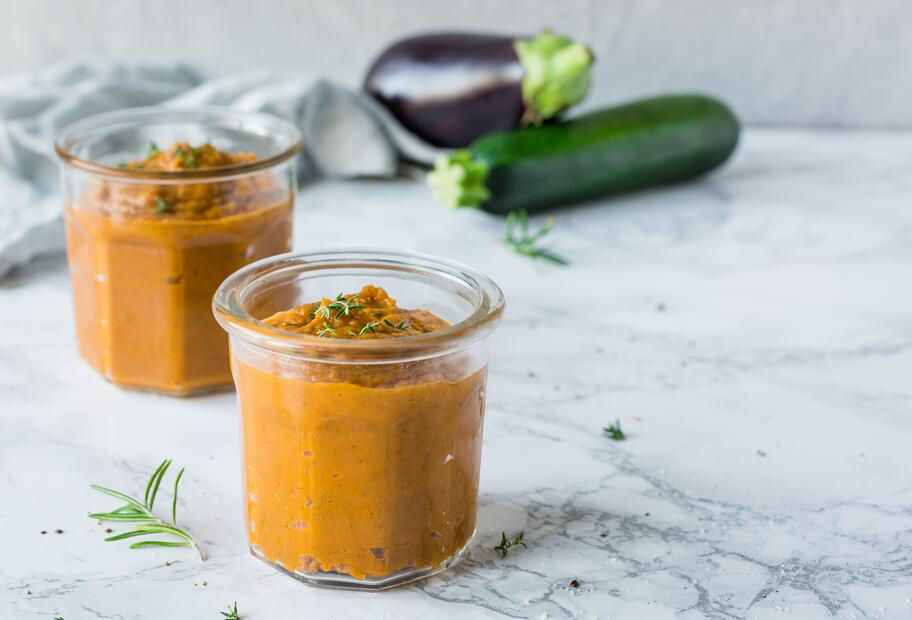 Mediterrane Gemüse-Gewürzpaste