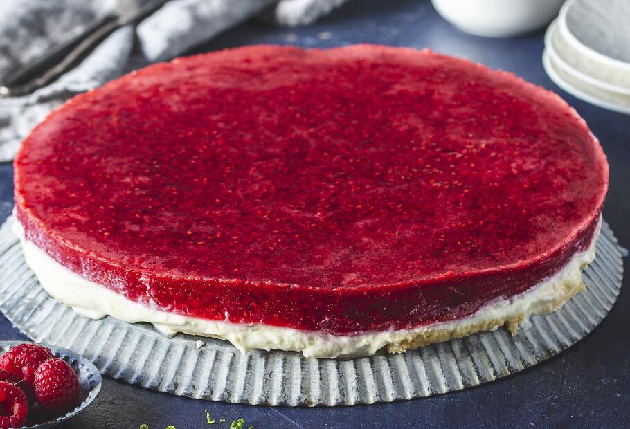 Himbeer-Limetten-Cheesecake