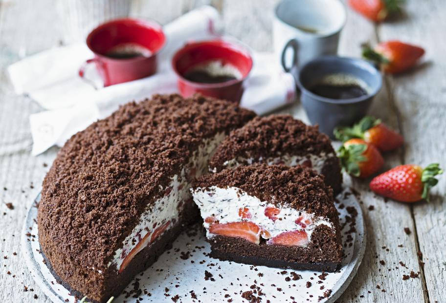 Maulwurftorte mit Eierlikör-Sahne mit dem Thermomix® | ZAUBERTOPF