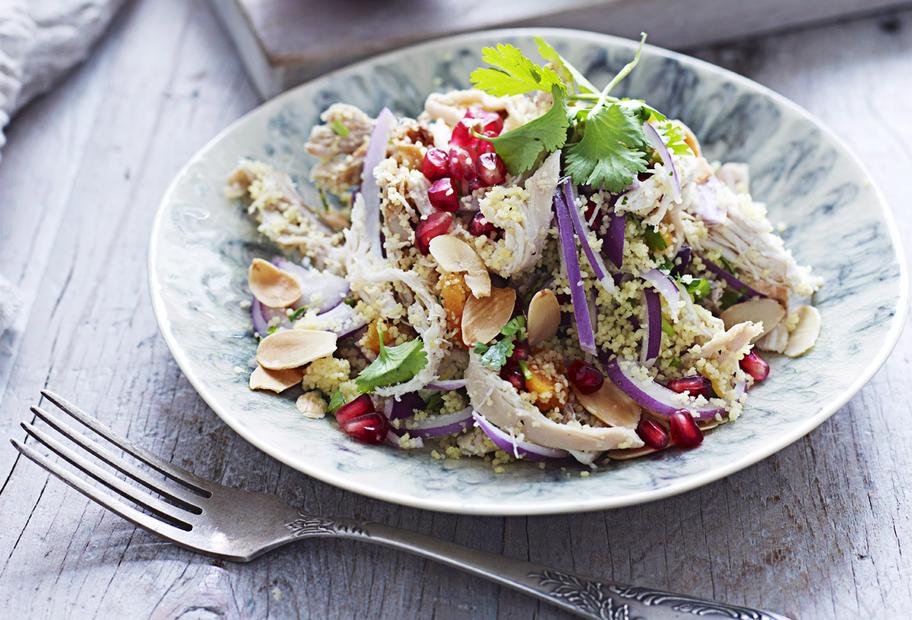 Türkischer Couscous mit Hähnchen