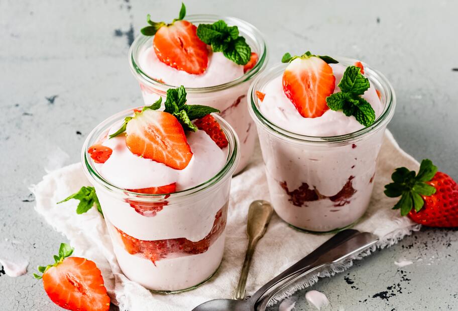 Erdbeerquark mit dem Thermomix® | ZAUBERTOPF