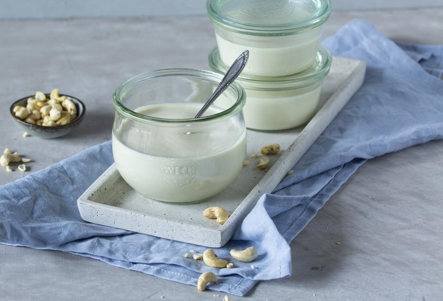 Veganer Cashew-Joghurt