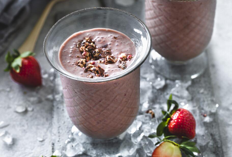 Cremiger Yogurette-Shake