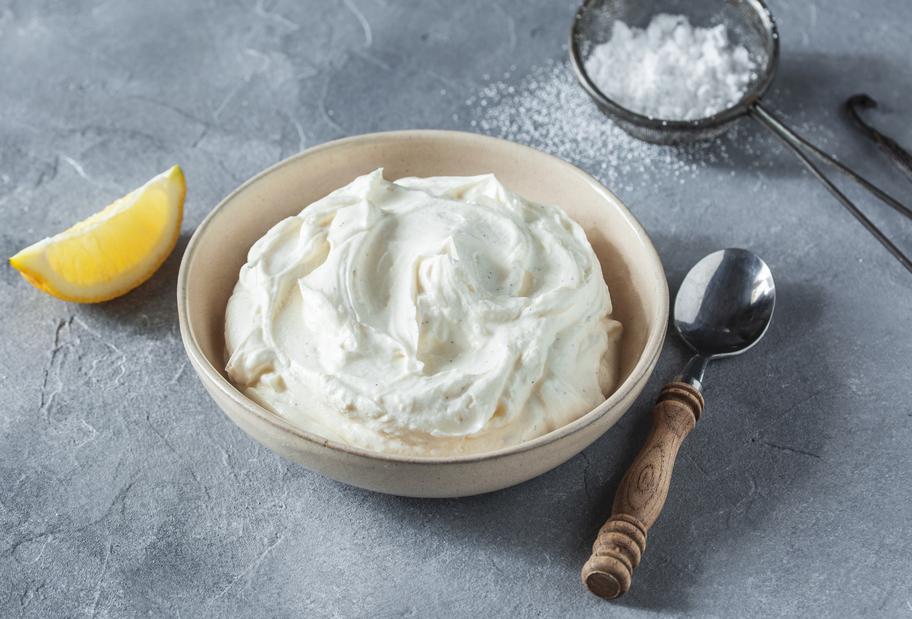 Erfrischende Mascarponecreme