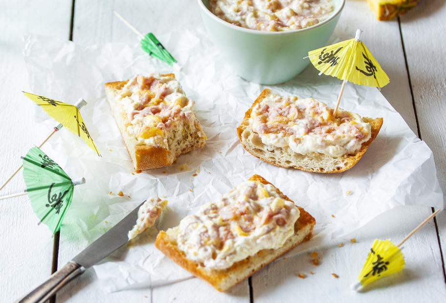 Cremiger Hawaii-Aufstrich