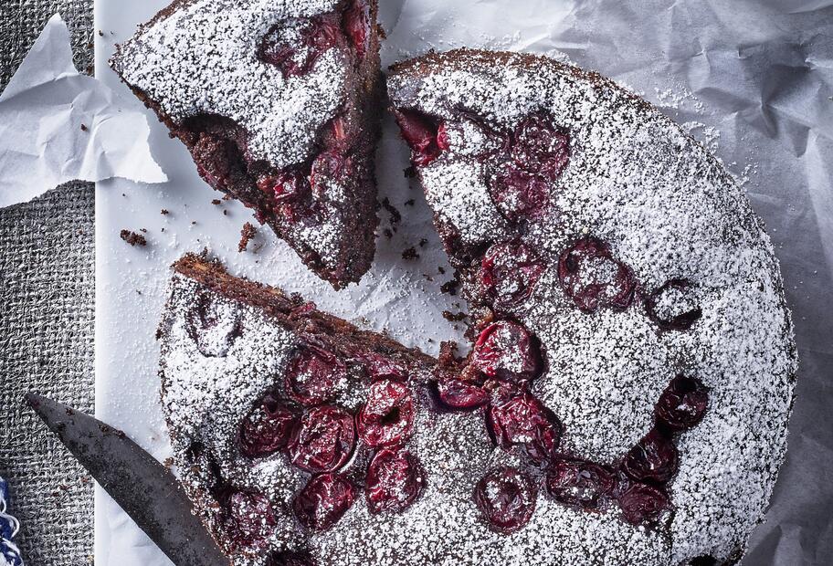 Saftiger Kirsch-Schokoladenkuchen