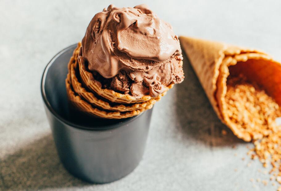 Das leckerste Schokoladeneis