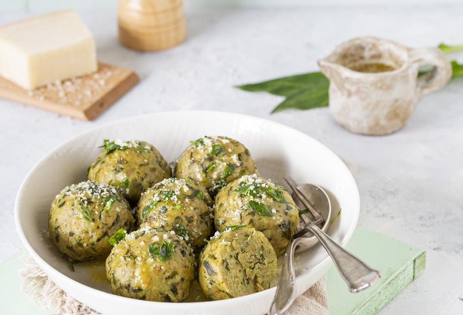 Bärlauchknödel