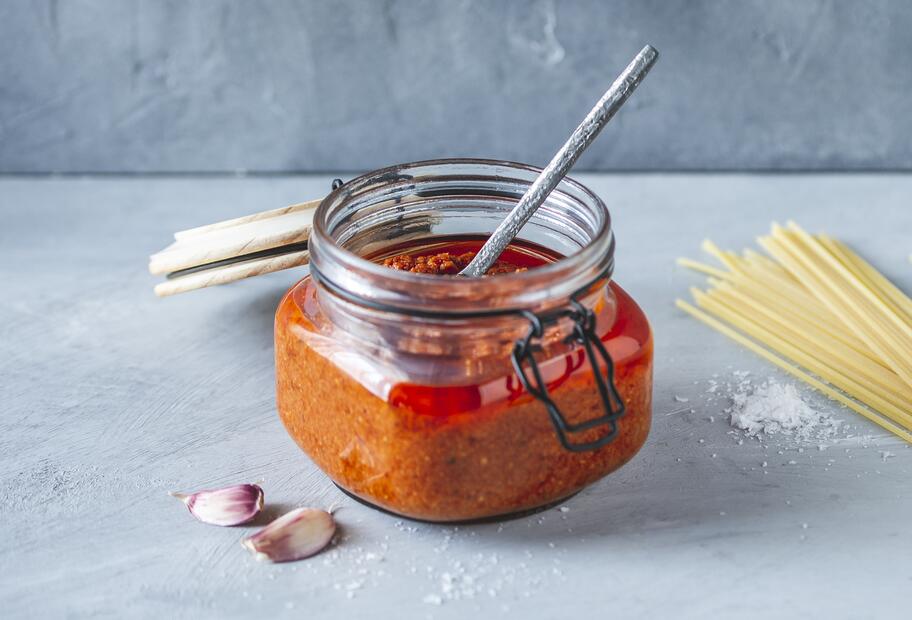 Pesto Rosso wie in Italien
