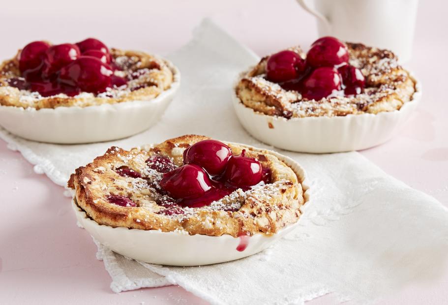 Kleine Kirsch-Clafoutis