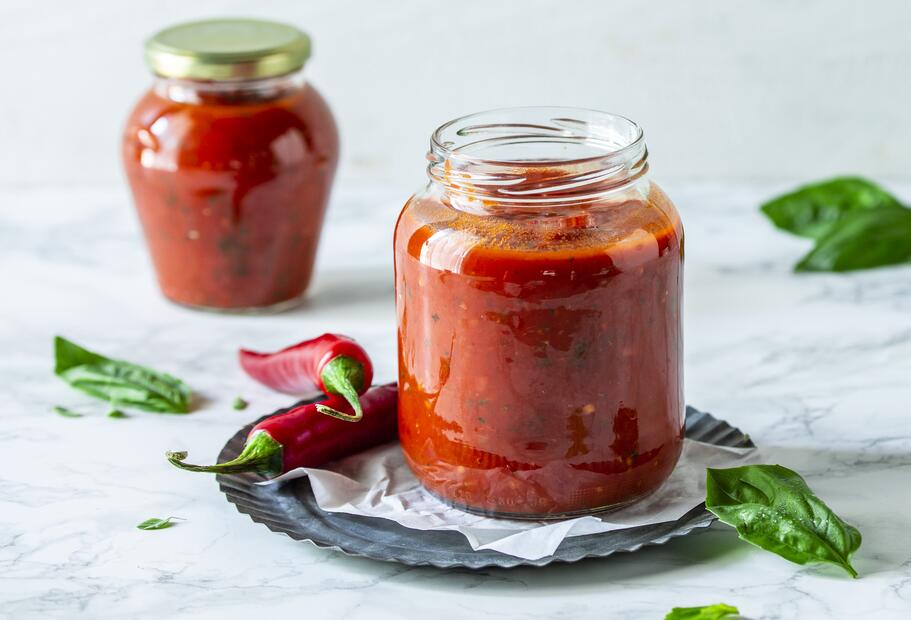 Fruchtig-scharfe Arrabbiata-Soße