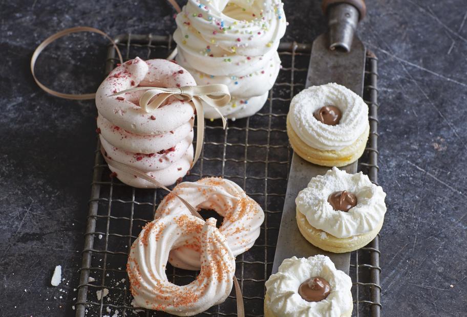 Baiser-Ringe dreimal anders