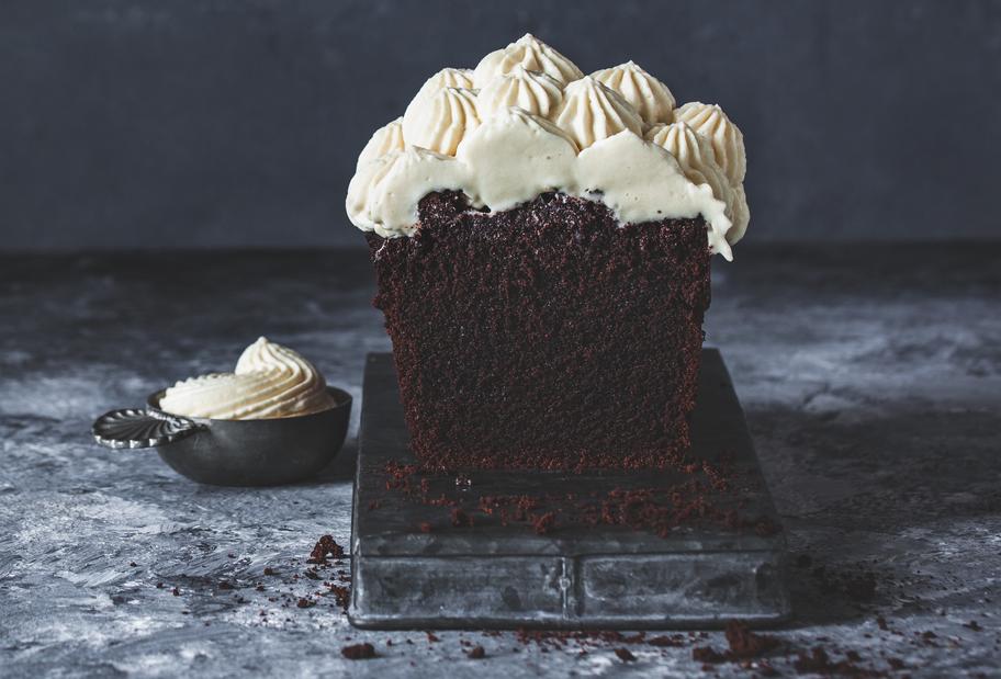 Guinness-Kuchen mit Mascarpone-Topping