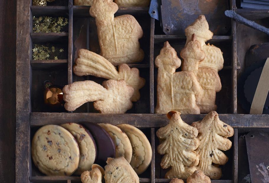 Kaffee-Spekulatius mit Mandeln